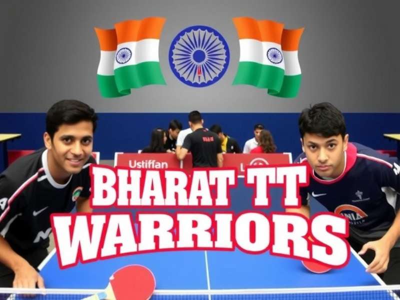 Indian Table Tennis Stars in Bharat TT Warriors Indian Table Tennis Stars in Bharat TT Warriors